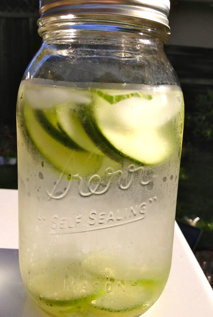 cucumber mint lime water