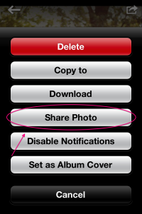 Photo Share Step 2