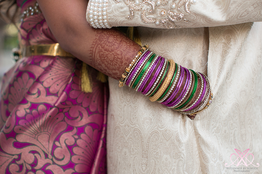 Bangles, Mehndi, a Sari(traditional indian dress), and an Indian Kurta.