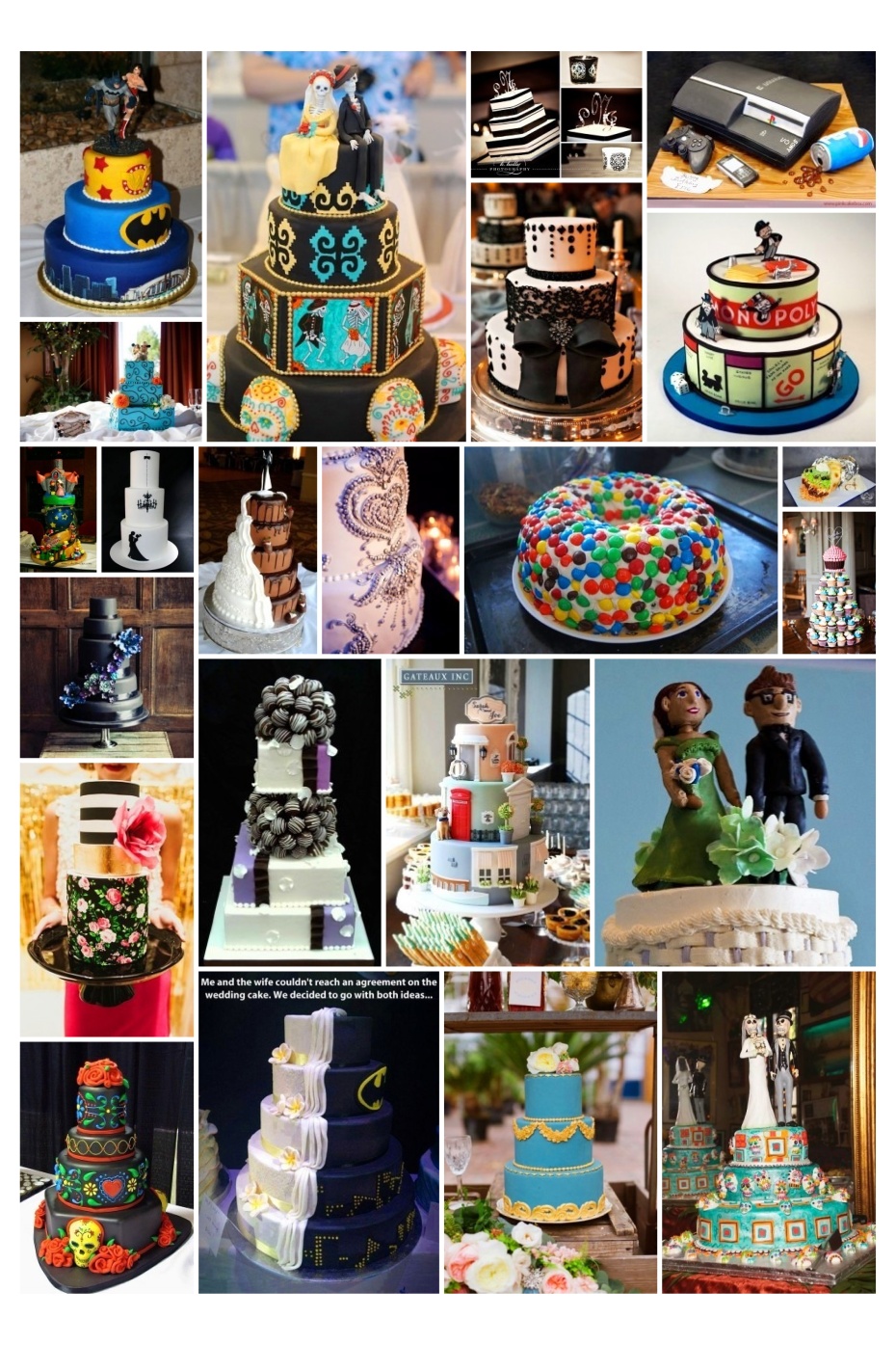 Wedding Cake Collages